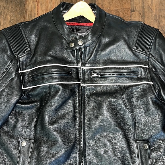 Highway One Leather Riding Coat Size Large - Picture 2 of 16